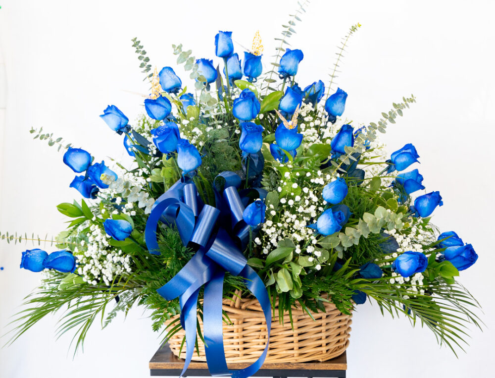50 Blue  Roses and fillings
