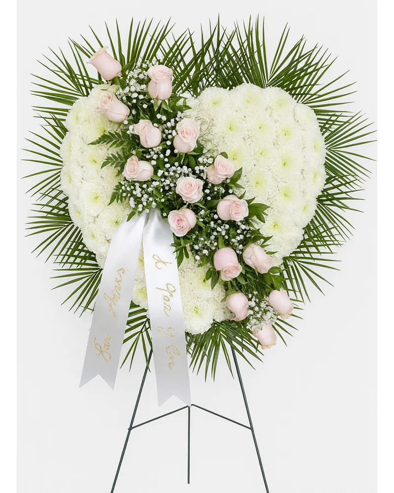 Deluxe Funeral Spray Pink