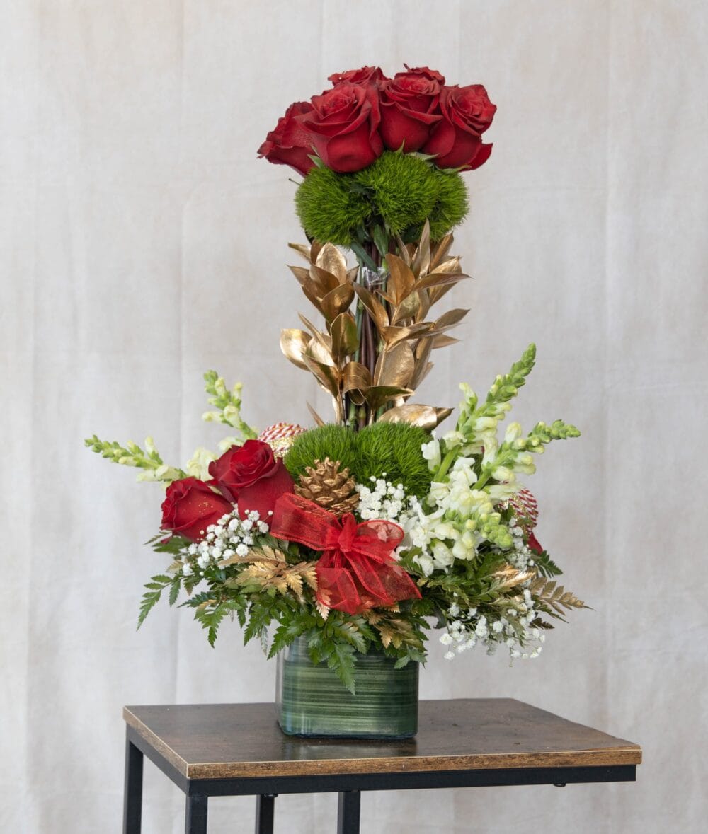 The tower Floral christmas