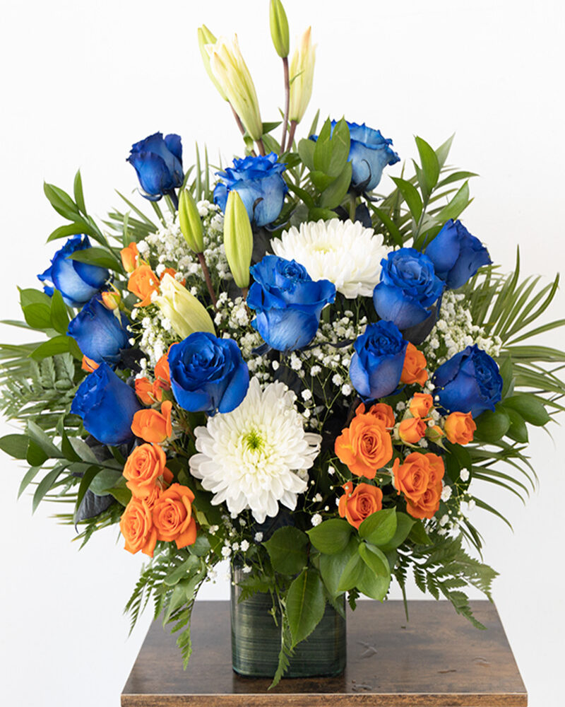 Elegant arrangement blue Sapphire 🔥 💕