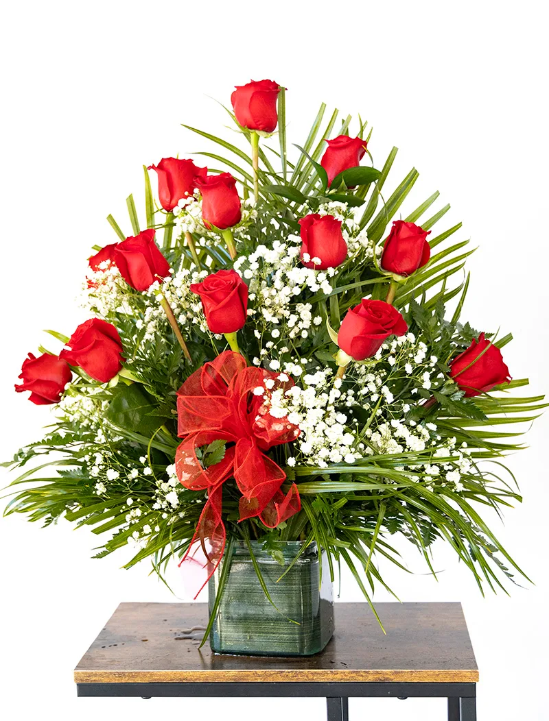 Red Flower Arrangement (C40)