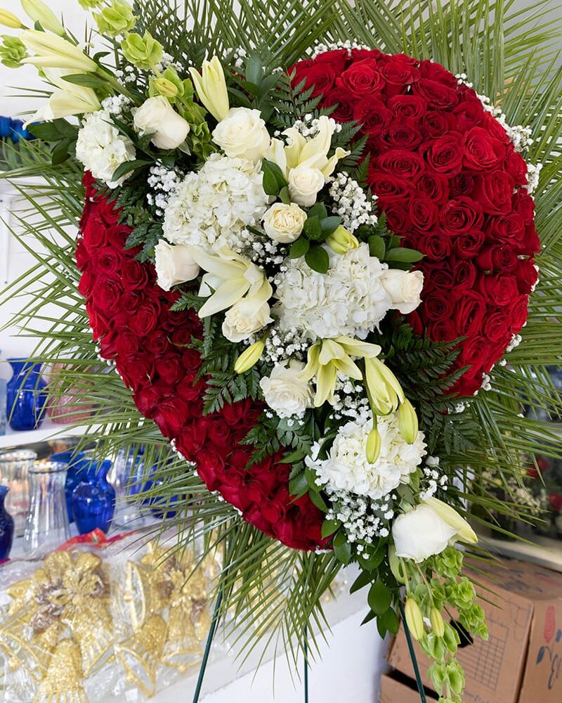 Road to Eternity" Funeral Flower Arrangement