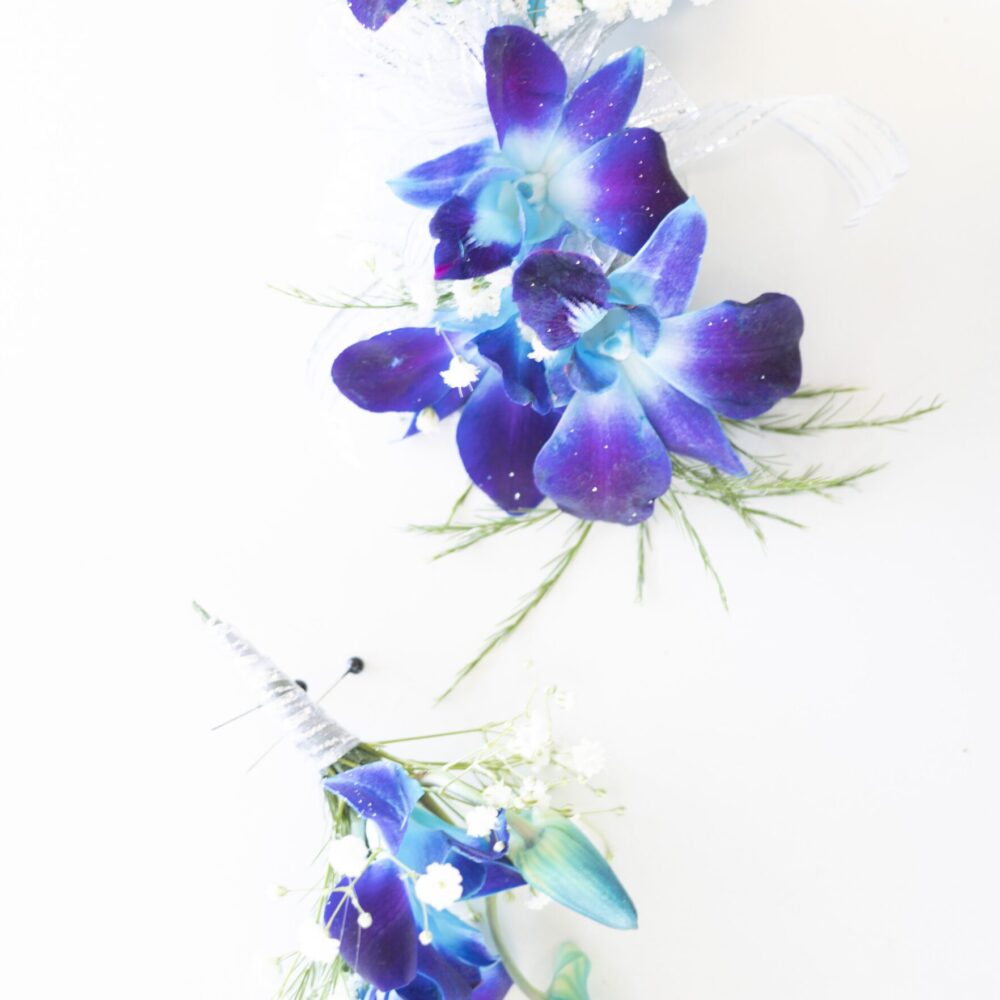 Corsage and Boutonniere with Orchids