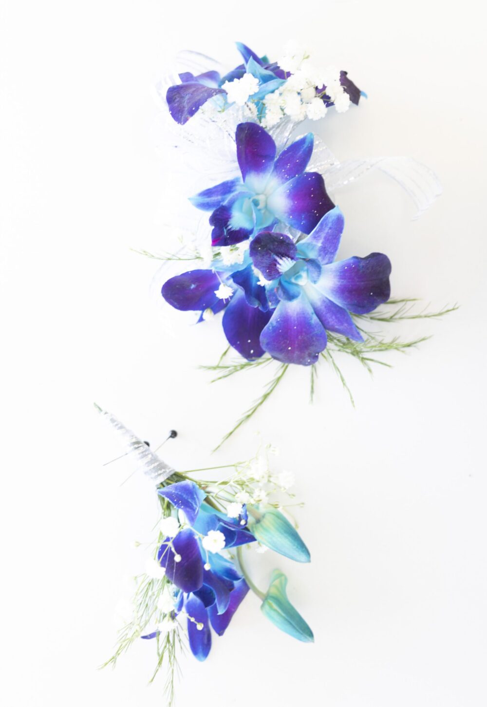 Corsage and Boutonniere with Orchids
