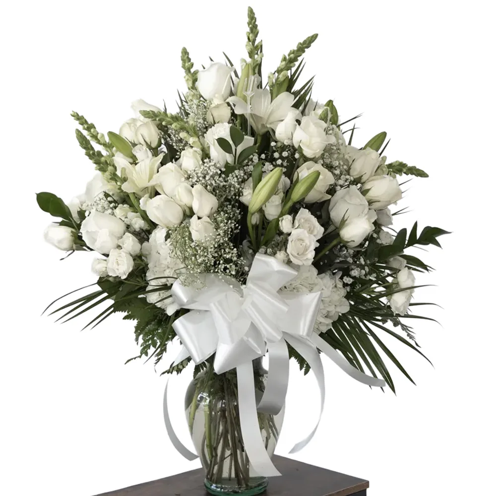 Floral Arrangement "Julieth" White Roses