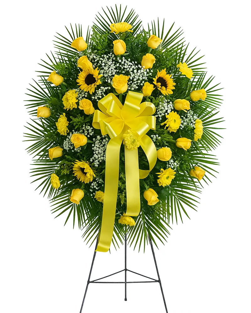 Yellow Standing Spray