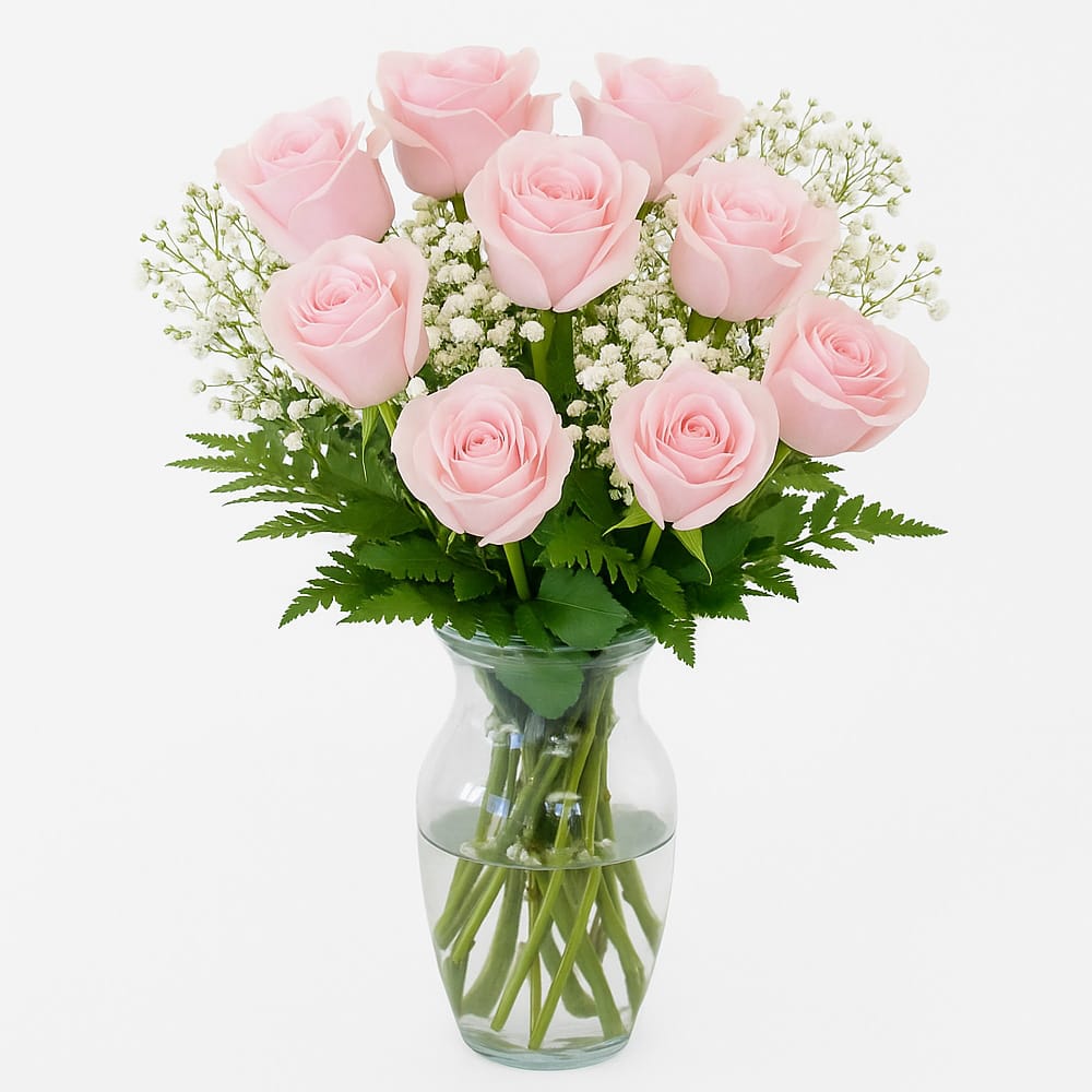 12 oink Roses with filling #10