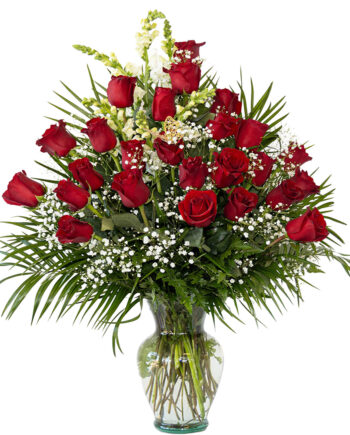 Luxury floral arrangement "Julieth Red"