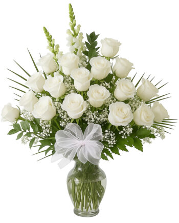 Floral Arrangement "Julieth" White Roses