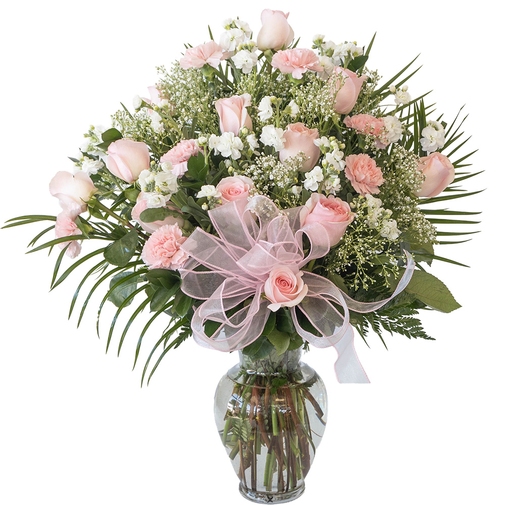 Luxury floral arrangement "Nery Pink"