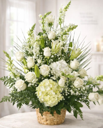 Floral arrangement "Fond reminiscence" (42)